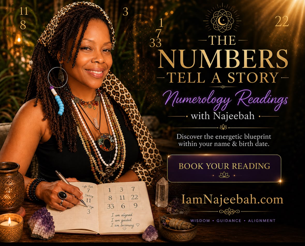 The Numbers Tell a Story — Numerology Readings with Najeebah